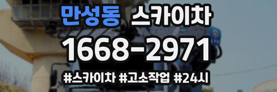 만성동 스카이차