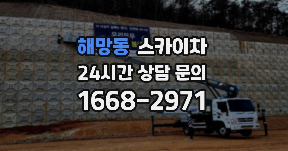 해망동 스카이차