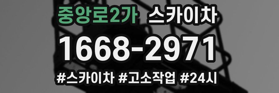중앙로2가 스카이차