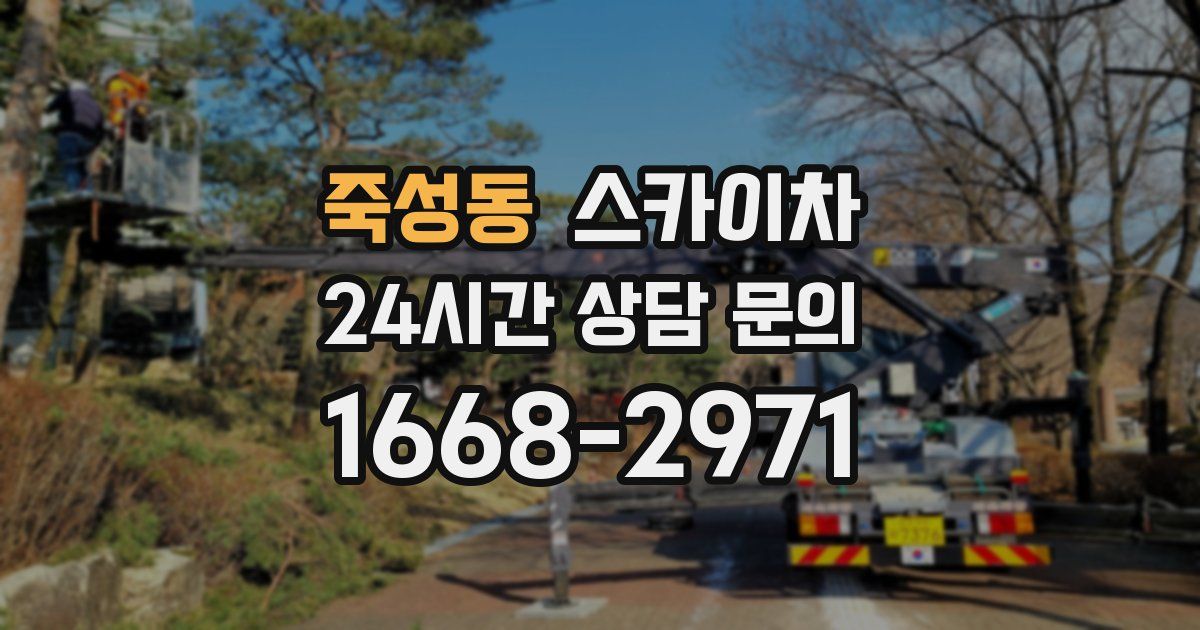 죽성동 스카이차