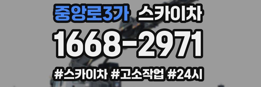 중앙로3가 스카이차