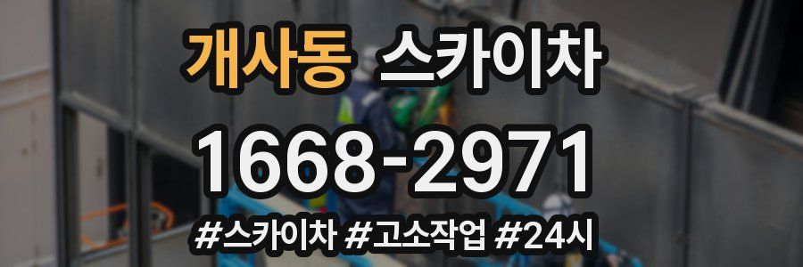 개사동 스카이차