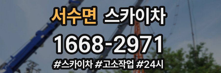 서수면 스카이차