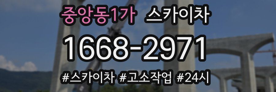 중앙동1가 스카이차