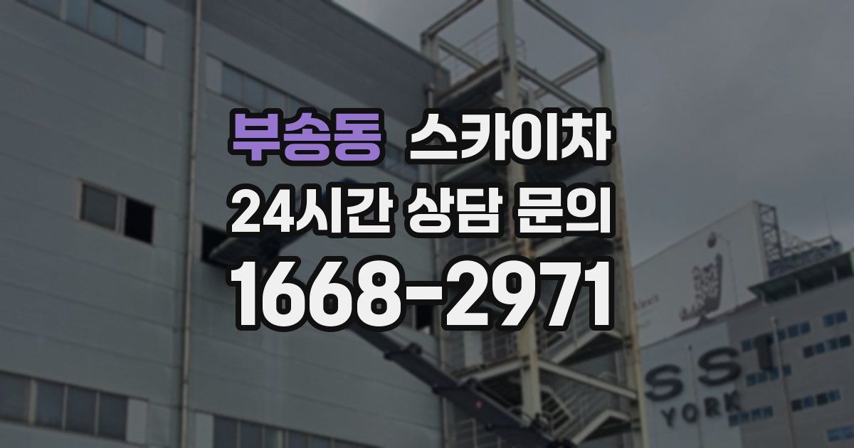 부송동 스카이차