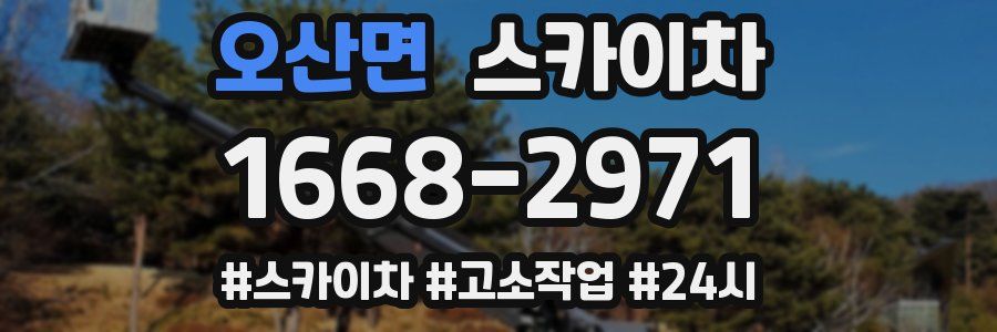 오산면 스카이차