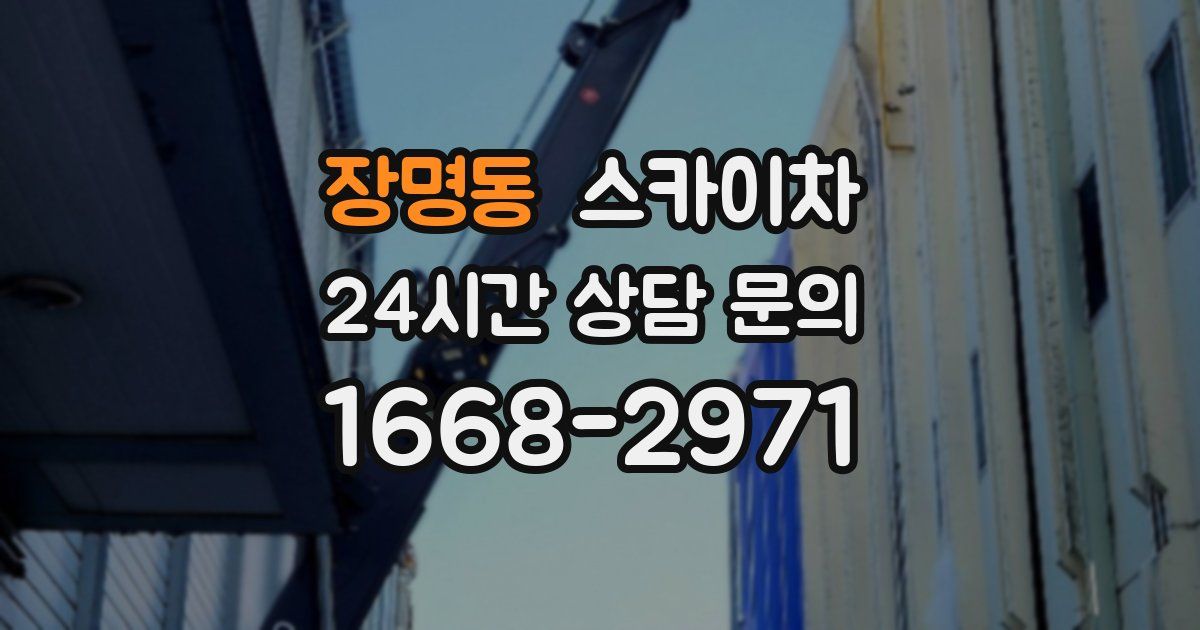 장명동 스카이차