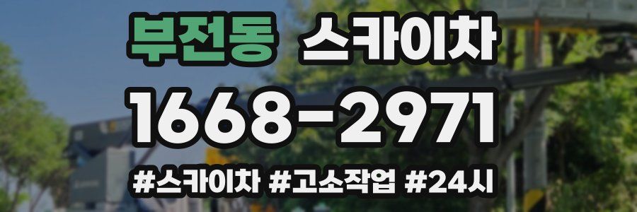 부전동 스카이차