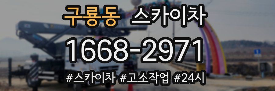 구룡동 스카이차