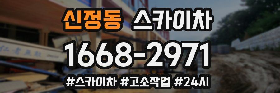 신정동 스카이차