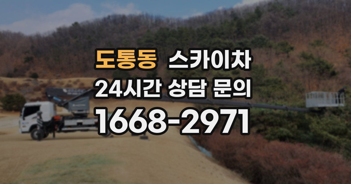 도통동 스카이차