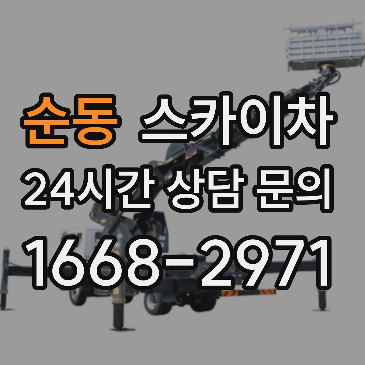 순동 스카이차 나무 가지 전정 작업에 활용하는 방법