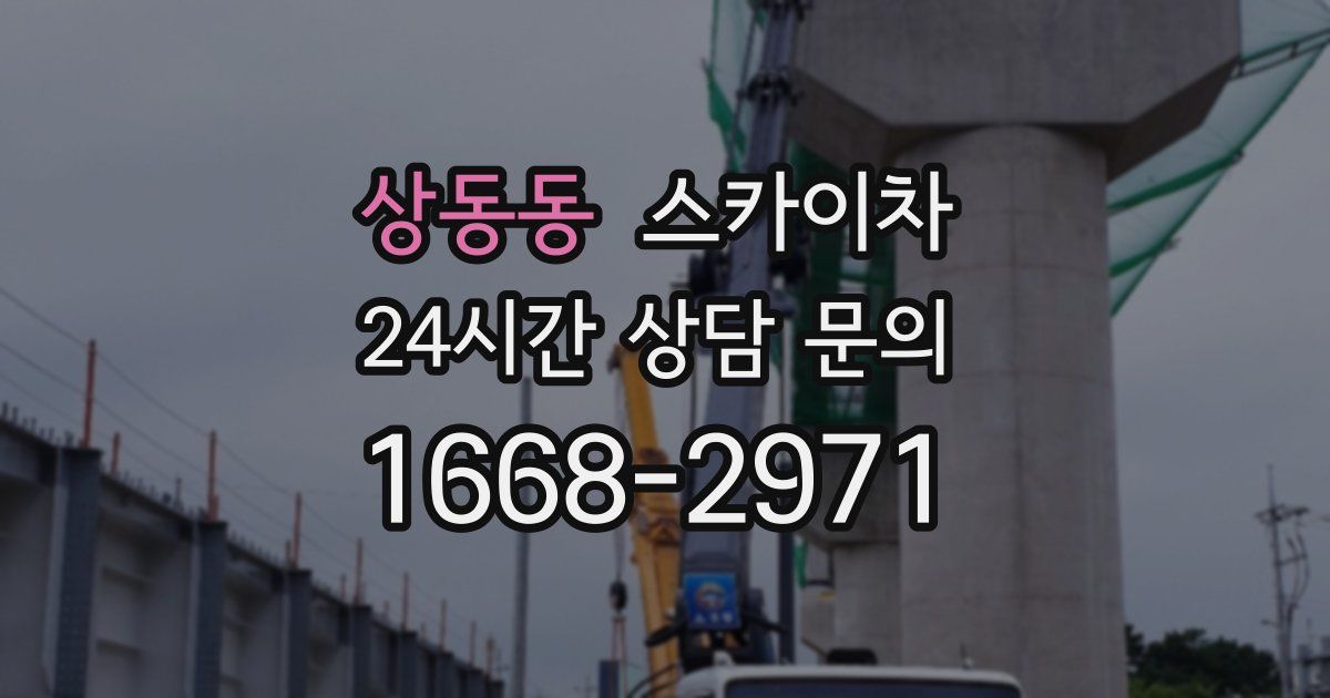 상동동 스카이차