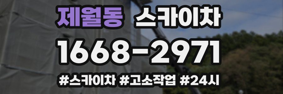 제월동 스카이차