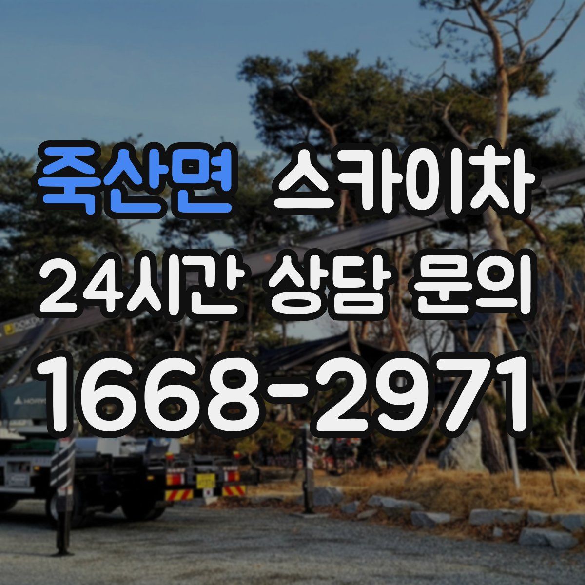 죽산면 스카이차