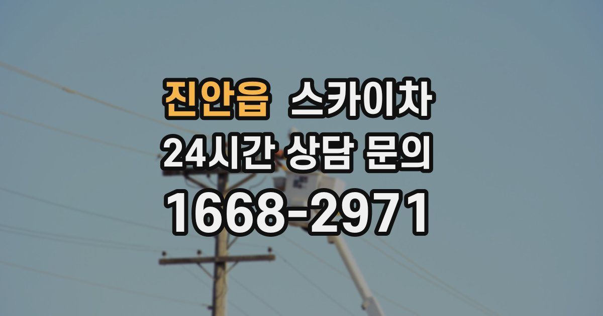 진안읍 스카이차