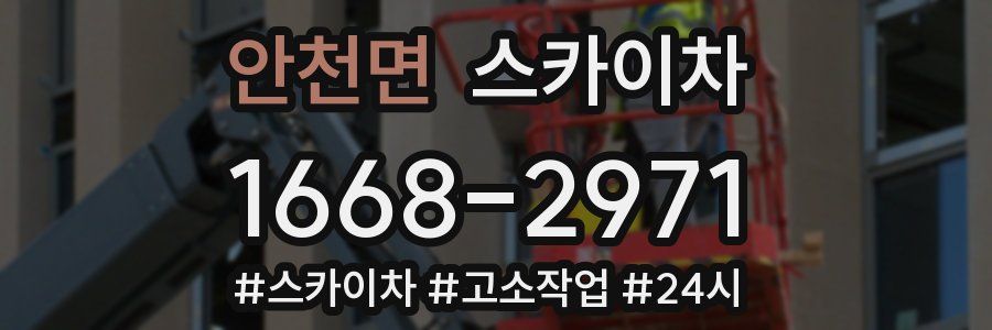 안천면 스카이차