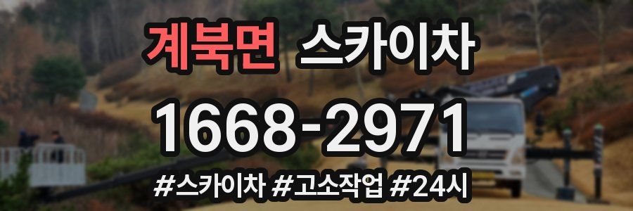 계북면 스카이차