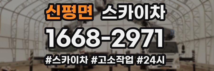 신평면 스카이차