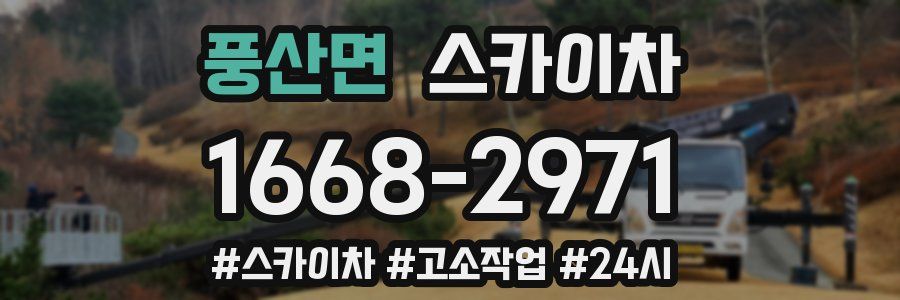 풍산면 스카이차