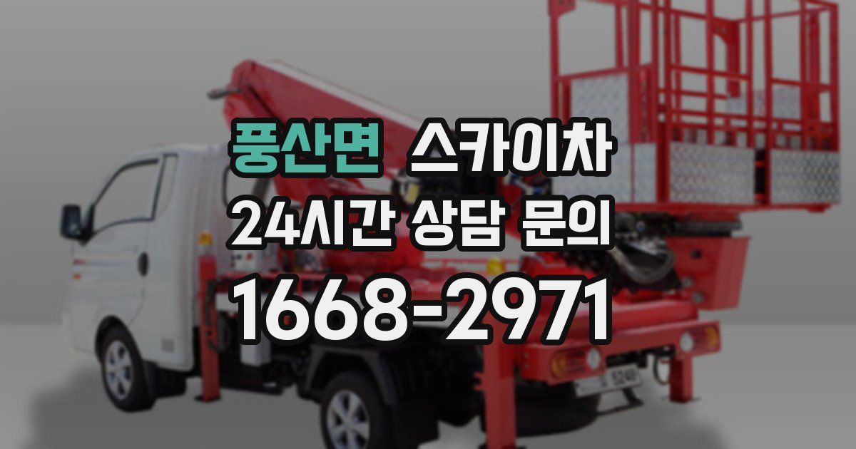 풍산면 스카이차