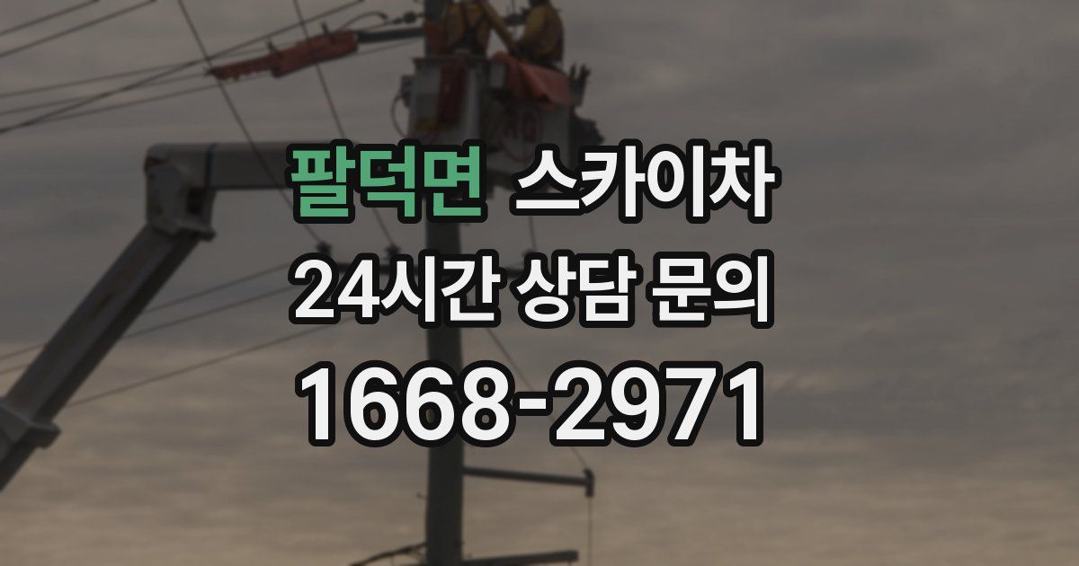 팔덕면 스카이차