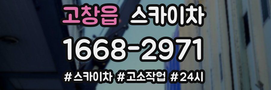 고창읍 스카이차