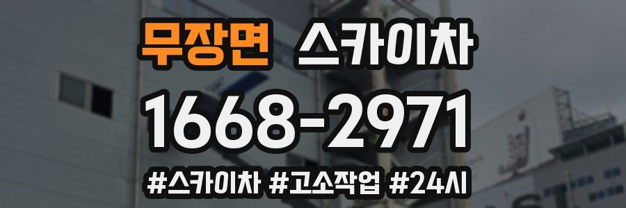 무장면 스카이차