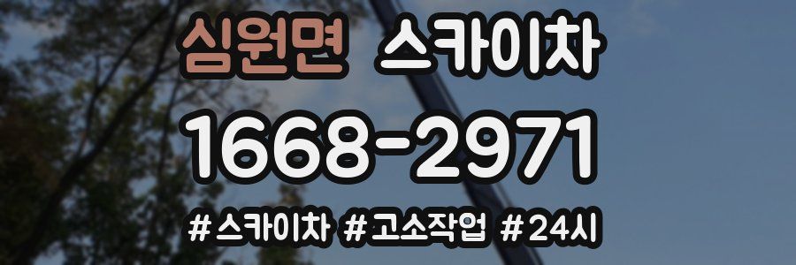 심원면 스카이차