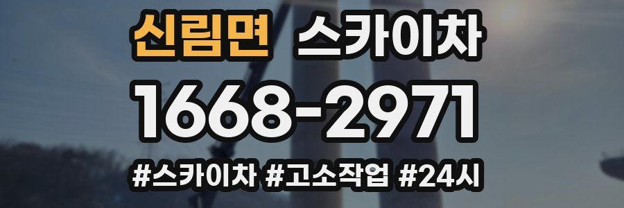 신림면 스카이차