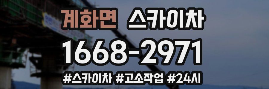 계화면 스카이차