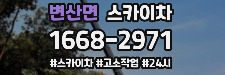 변산면 스카이차