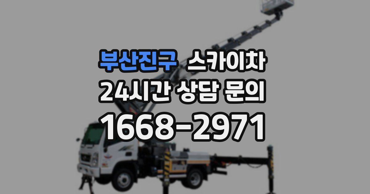 부산진구 스카이차