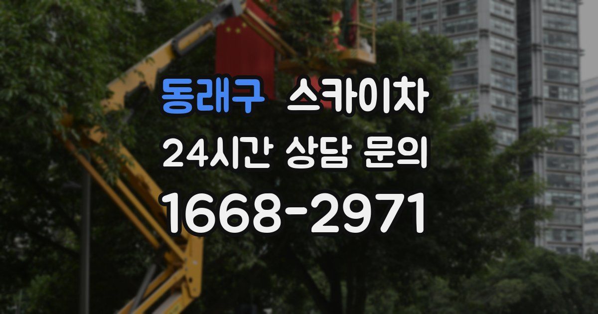 동래구 스카이차