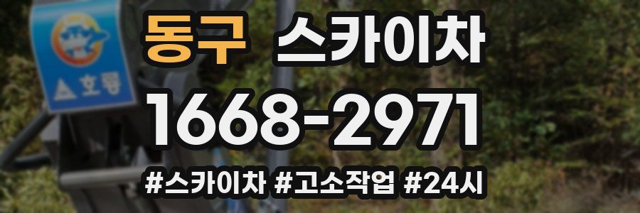 동구 스카이차