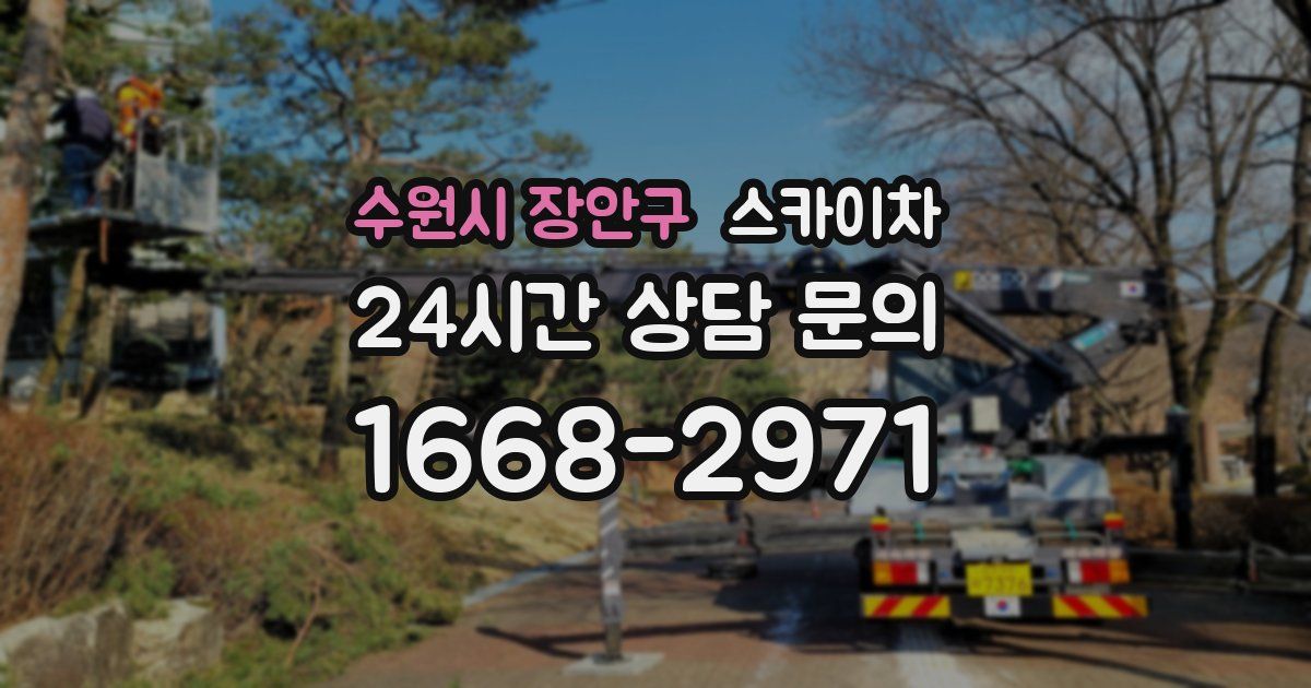 수원시 장안구 스카이차