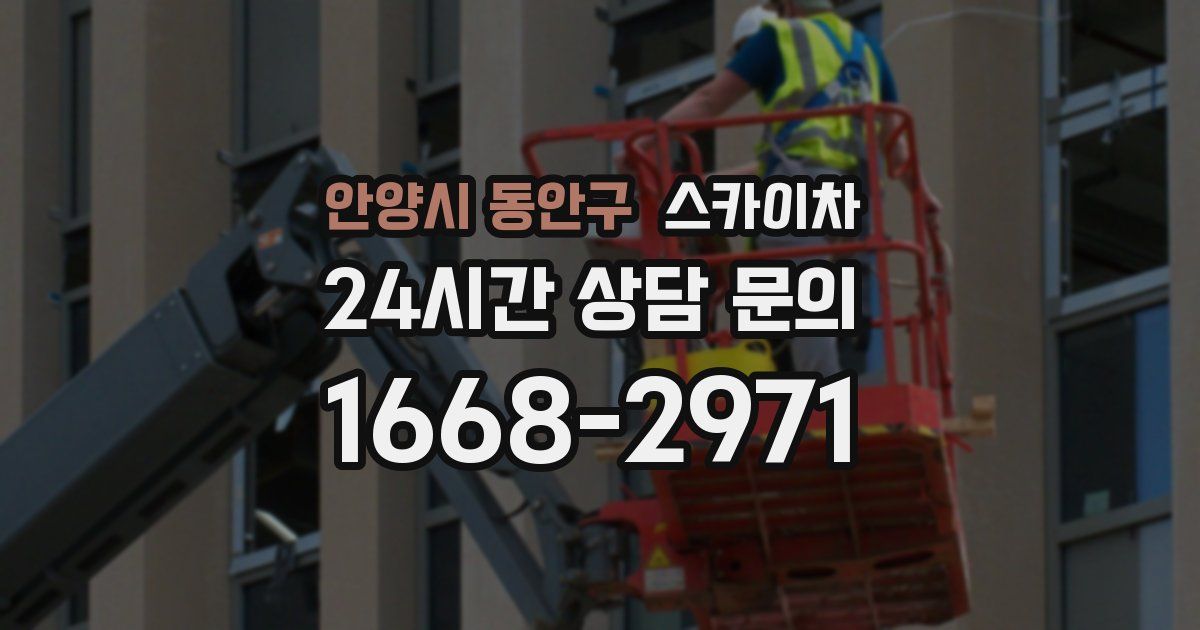 안양시 동안구 스카이차