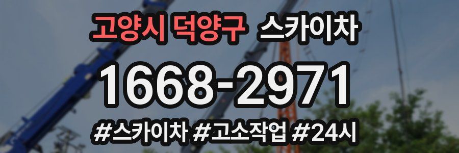 고양시 덕양구 스카이차