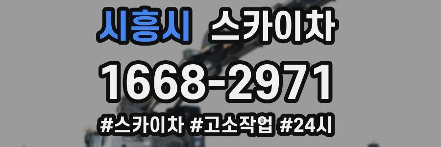 시흥시 스카이차