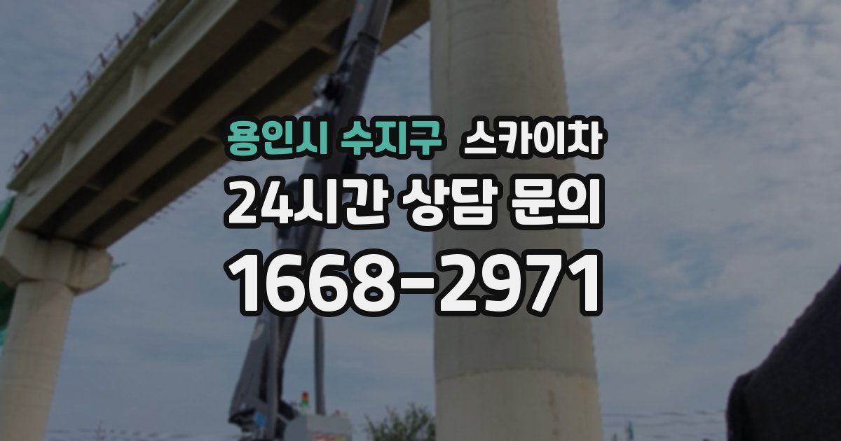 용인시 수지구 스카이차