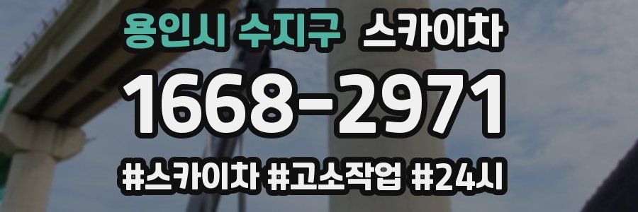 용인시 수지구 스카이차