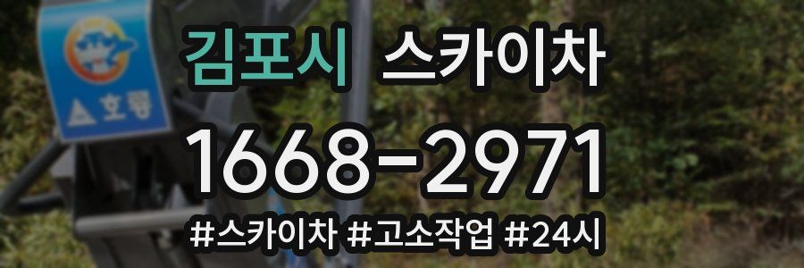 김포시 스카이차