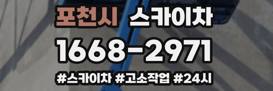 포천시 스카이차