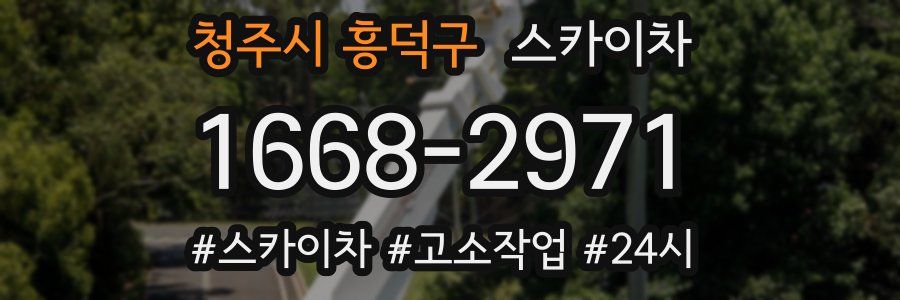 청주시 흥덕구 스카이차