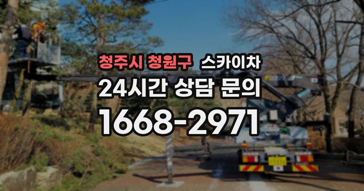 청주시 청원구 스카이차