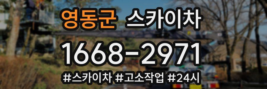 영동군 스카이차