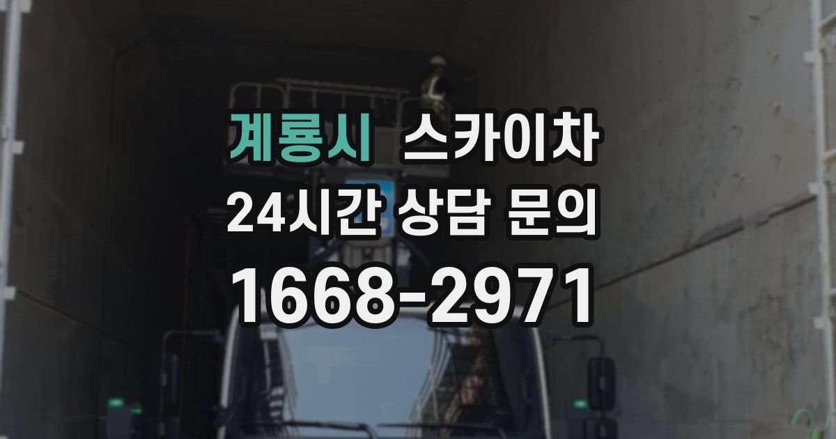 계룡시 스카이차