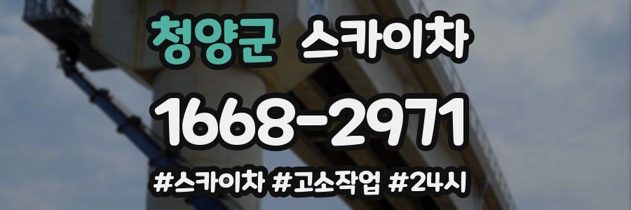 청양군 스카이차