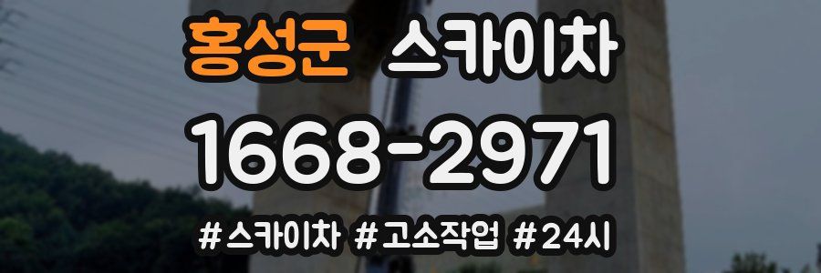 홍성군 스카이차