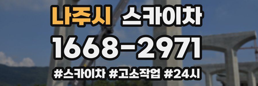 나주시 스카이차